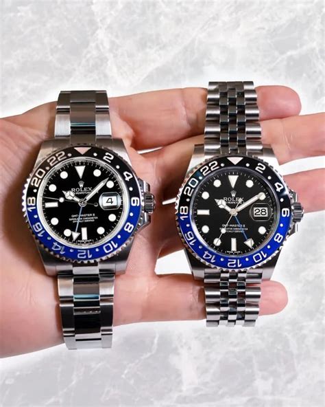 rolex batman rubber b|rolex batman vs batgirl difference.